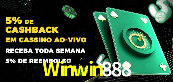 Promoções do cassino ao Vivo Winwin888